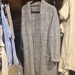 Barefoot Dreams Soft Blue/Gray Robe